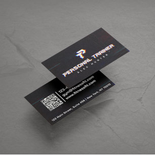Personal Trainer Gym Fitness Gepersonaliseerd (2 S Visitekaartje