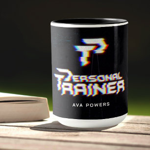 Personal Trainer Gym Fitness Gepersonaliseerd Mok