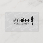 Personal Trainer | Gym-uitrusting Visitekaartje (Voorkant)