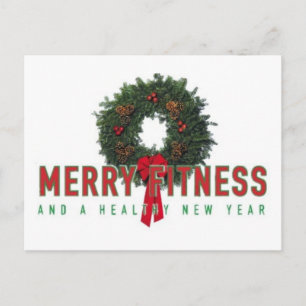 Personal Trainer MERRY FITNESS Feestdagenkaart