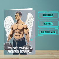 Personal Trainer of Coach Gym verjaardag