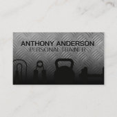 Personal Trainer | Opleidingsmateriaal | Staal Visitekaartje (Voorkant)