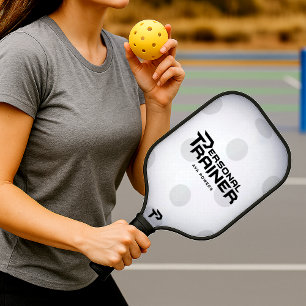 Personal Trainer Pickleball gepersonaliseerd Paddle
