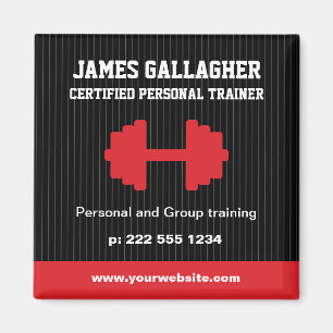 Personal Trainer Promotion Magnet Magneet