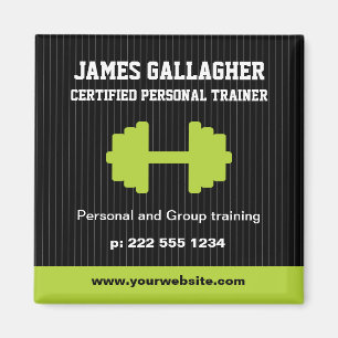 Personal Trainer Promotion Magnet Magneet