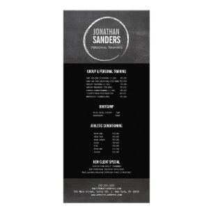 PERSONAL TRAINER SKETCH LOGO Rack Kaart