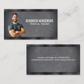 Personal Trainer | Spierlachend Man Visitekaartje (Voorkant / Achterkant)