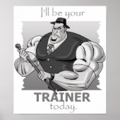 Personal Trainer - Style hardcore - Poster & Impri (Devant)