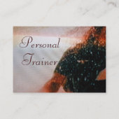 Personal Trainer Visitekaartje - (Achterkant)