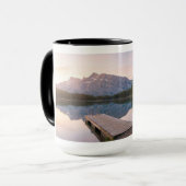 Personalise Alps Mountain Lake Nature Landscape Mok (Voorkant links)