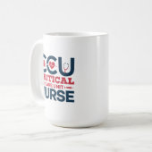 Personalisé CCU Nurse Mug (Devant gauche)