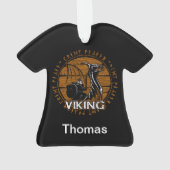 Personalisé Distressed Viking Berserker Raider Ax (dos)