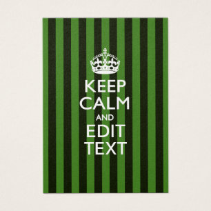 Personalisé KEEP CALM Votre texte sur les bandes v