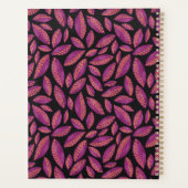 Personalisé Purple Automne Feuilles d'automne Moti (Dos)
