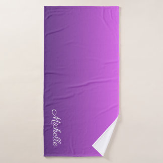 Personalisé violet ombre