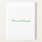 Personalised 2026 Floral Planner (Achterkant)