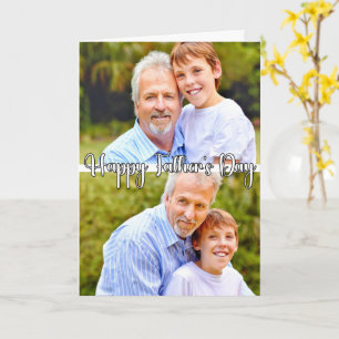 Personalised 2-foto's Sjabloon Vaderdag