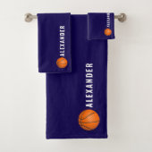 Personalised 3-Piece Sports Towel & Flannel Set |  (En situation)