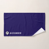 Personalised 3-Piece Sports Towel & Flannel Set | (Serviette à main)