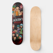 Personalised Anime Gift Skateboard Deck (Recto)