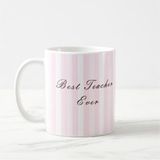 Personalised Best Teacher Ever Mug Koffiemok