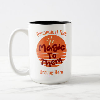 Personalised Biomedical Technician Mug Tweekleurige Koffiemok