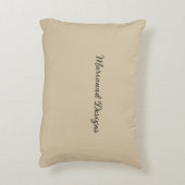 Personalised  Bridal Pillow-Happily Ever After Accent Kussen (Achterkant (Verticaal))
