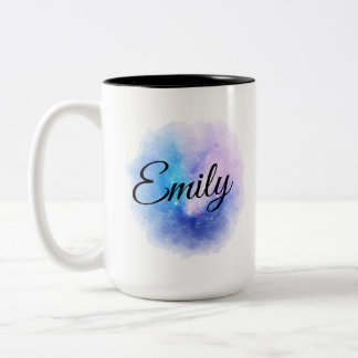 Personalised Coffee Mug Custom Name Cup for mother Tweekleurige Koffiemok