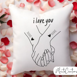 personalised cushion to give as a valentine's day  kussen