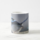 Personalised Cute Superb Fairywren Coffee Mug Koffiemok (Center)