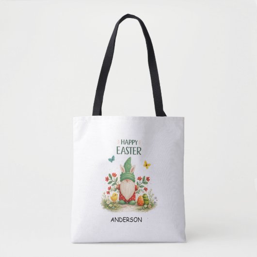 Personalised First Easter mini bag with name Nephe Draagtas (Voorkant)