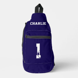 Personalised Football Boot Sling Bag