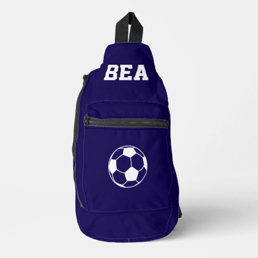 Personalised Football Boot Sling Bag (Voorkant)