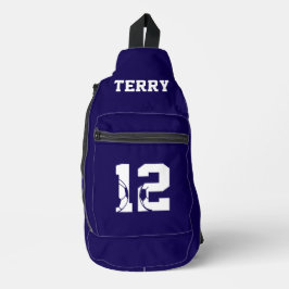 Personalised Football Boot Sling Bag