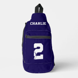 Personalised Football Boot Sling Bag