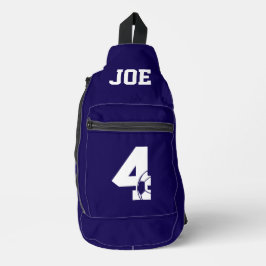 Personalised Football Boot Sling Bag