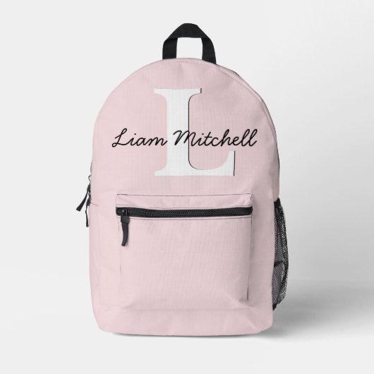 Personalised Girls  Backpack Bedrukte Rugzak (Voorkant)