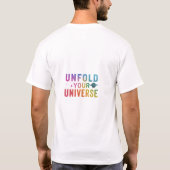  personalised grad  unfold_ your_ universe t-shirt (Achterkant)