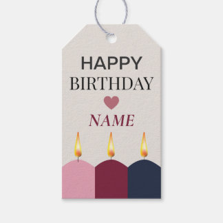 Personalised Happy Birthday Party Treat Wish Cadeaulabel