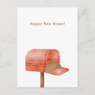 Personalised Happy New Home Card. Briefkaart