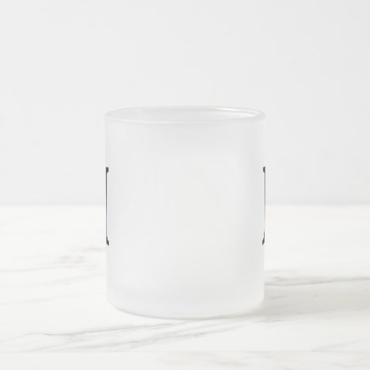 Personalised Initial Mug – Custom Letter Coffee (Centre)
