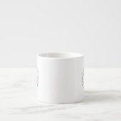 Personalised Initial Mug – Custom Letter Coffee Espresso Kop (Voorkant)