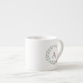Personalised Initial Mug – Custom Letter Coffee Espresso Kop (Voorkant rechts)
