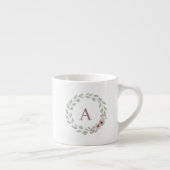 Personalised Initial Mug – Custom Letter Coffee Espresso Kop (Rechts)
