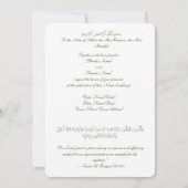 Personalised Islamic Wedding Invitation (Dos)
