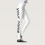 Personalised Leggings<br><div class="desc">Stand out in style with these personalised leggings, designed to let you add your own custom touch. Whether it’s a name, word, or unique design, these leggings turn everyday wear into something personal and expressive. Perfect for casual outfits, lounging, workouts, or streetwear looks. Comfortable, stylish, and made for everyday movement....</div>