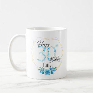 Personalised Mug Birthday Gift for Her With name 