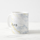 Personalised Mug Gold Veining Effect Custom Mug  (Devant gauche)
