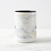 Personalised Mug Gold Veining Effect Custom Mug  (Centre)