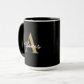 Personalised Mug | Initial and Name Mug | Custom (Devant gauche)